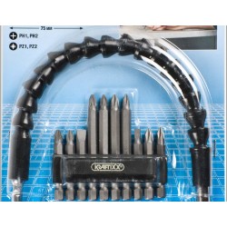 SET INSERTI + ALBERINO FLESSIBILE 11Pz EINHELL pezzi 11 - art. 113990