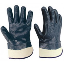GUANTI DA LAVORO ANTIACIDO BLEU N.10