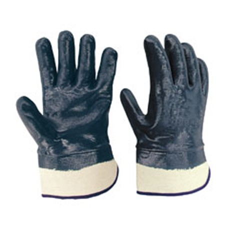 GUANTI DA LAVORO ANTIACIDO BLEU N.10