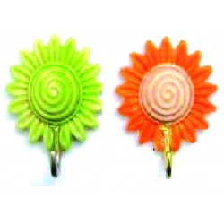 GANCI CERAMICA GIRASOLE COLORI ASSORTITI 1 posto