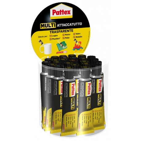 COLLA PATTEX TRASPARENTE ATTACCATUTTO
