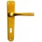 MANIGLIE ALLUMINIO MOD. GABRY con placca mm 8x70