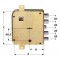 SERRATURA ATRA APPLICARE destra art.3221-1DB