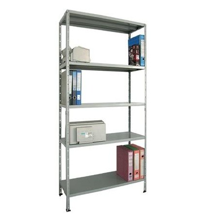 KIT SCAFFALI IN LAMIERA ASTE INTERE cm 80x40x197