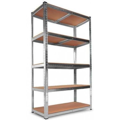 KIT SCAFFALI CON RIPIANI MDF cm 90x40x180
