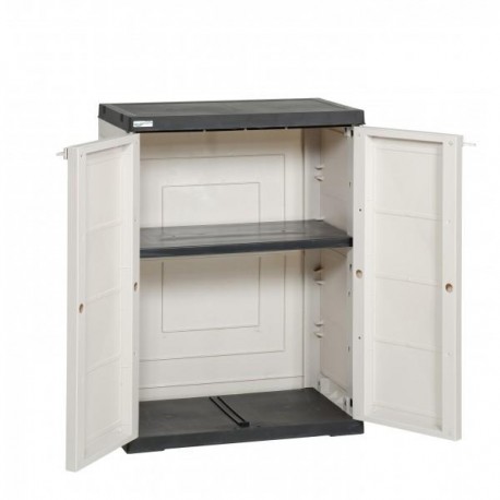 ARMADI IN RESINA MOD. TOP LINE T.piani cm 84x65x37