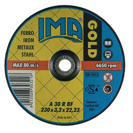 MOLE ABRASIVE X ACCIAIO GOLD 230X2,0