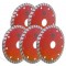 DISCHI DIAMANTATI IN BLISTER PZ 5 (X 2 CF. 1 PZ NELSEN OMAGGIO) mm 115