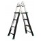 SCALA TELESCOPICA  MISTO ALLUMINIO metri 3,85 Gr. 4+4