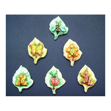 GANCI IN CERAMICA DECORATI 1 POSTO 1 posto