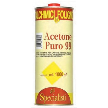 ACETONE PURO LINEA  ITALFOL litri 1,00