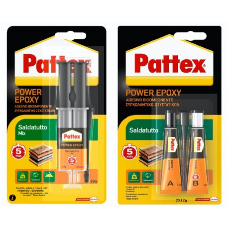 ADESIVO SALDATUTTO PATTEX mixer - grammi 28
