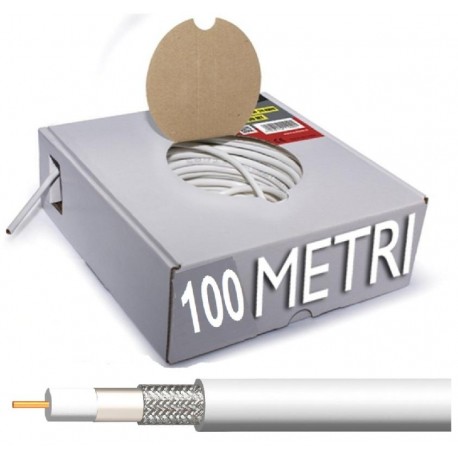 CAVO COASSIALE X TV MM 6,8 matassa da Mt 100