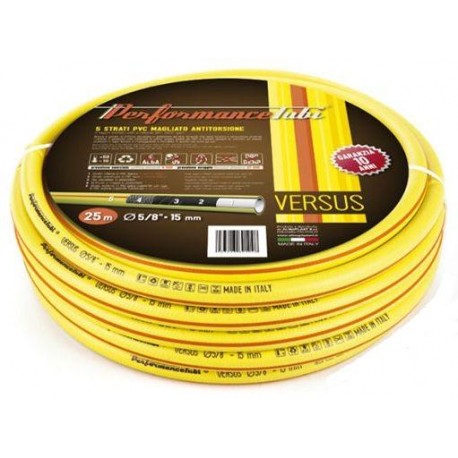 TUBO MAGLIATO 5 STRATI VERSUS mm 15 - mt 15