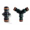 RACCORDO GIUNZIONE X TUBI CLABER 2 vie - 8612 sfuso