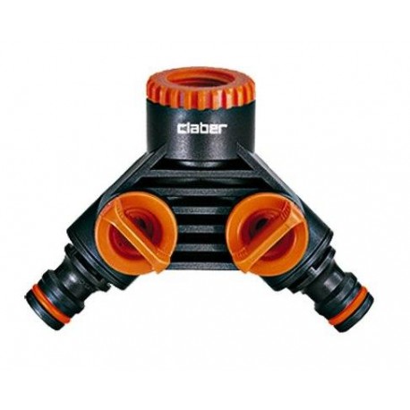 ATTACCHI X RUBINETTI FILETTATI 3/4’’ art. 8599 CLABER 2 vie - art 8599