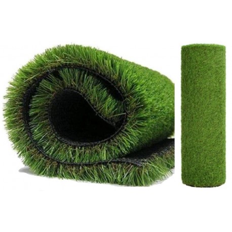 TAPPETO ERBOSO MM 35 VERDE MT 20 cm 100