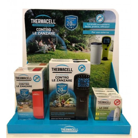 ESPOSITORE THERMACELL MINI HALO E RICARICHE colori assortiti