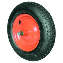 RUOTE X CARRIOLE PNEUMATICHE con cuscinetti - asse 110 mm