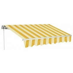 TENDA DA SOLE A BARRA 3X2.VER-BIA giallo-bianca