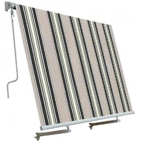 TENDA DA SOLE A CADUTA 3X2.5 righe beige