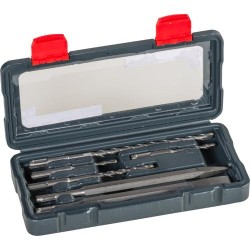 SET 4 PUNTE SDS + 2 SCALPELLI SDS PLUS EINHELL set 6 pz