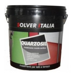 PITTURA AL QUARZO X TETTI KG 20 verde - kg 20
