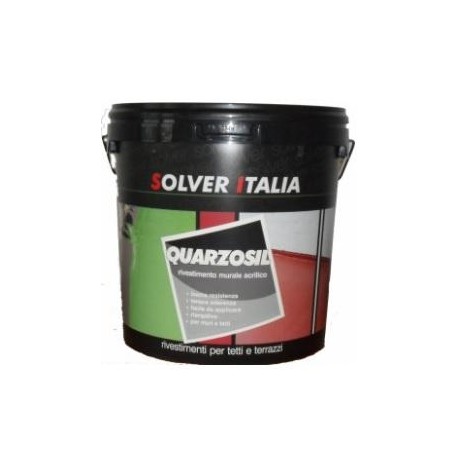 PITTURA AL QUARZO X TETTI KG 20 verde - kg 20