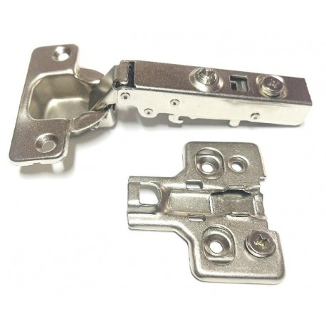 CERNIERE CON AMMORTIZZATORE E CLIP REGOLABILE MM35 braccio alto