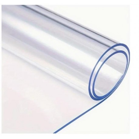 PLASTICA INCOLORE TIPO GLASS IN ROTOLI DA METRI 15 mm 1,5 - mt 15