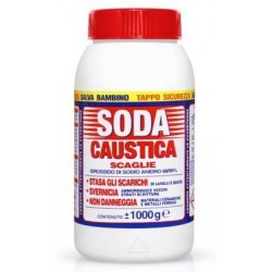 SODA CAUSTICA CON TAPPO SICUREZZA Kg 1,00