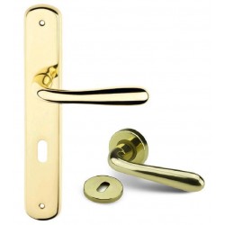 MANIGLIE OTTONE LUCIDO MOD. GOCCIA