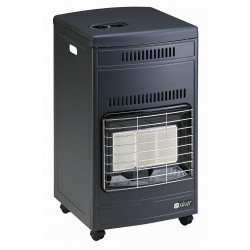 STUFA A GAS GPL EURO 90 grigio antracite