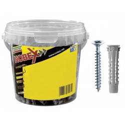 TASSELLI NYLON A 6 LATI CON VITE - IN BOX