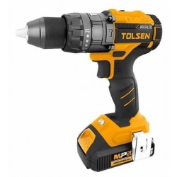 AVVITATORE IN KIT PERCUSSIONE BRUSHLESS TOLSEN VOLT 20