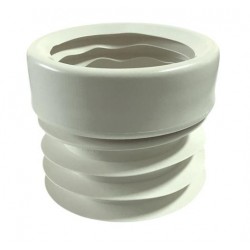 GUARNIZIONE BIANCA PVC DIRITTA X WC