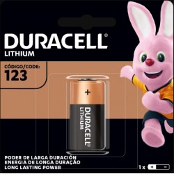 BATTERIE DURACELL LITIO 123 M3