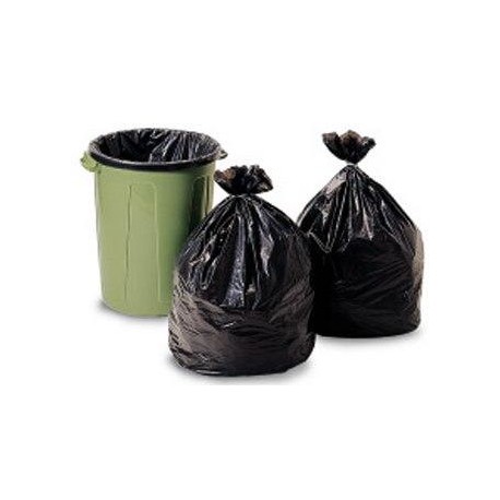BUSTE X RIFIUTI COL. NERO CM 90X120 CONFEZIONE PZ 7 cm 90x120