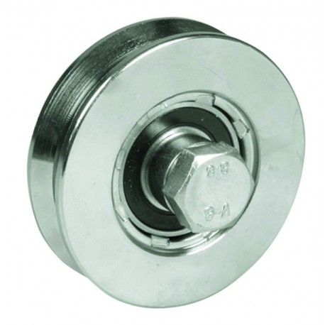 RUOTE IN ACCIAIO X CANCELLI A ’’Y’’ 2 CUSCINETTI ART. 307