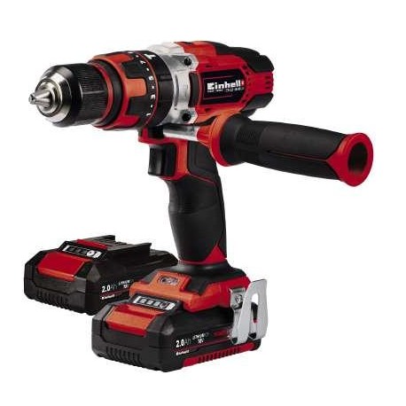 TRAPANO AVVITATORE A PERCUSSIONE 2 BATT. EINHELL TE-CD 18/48 LI-I