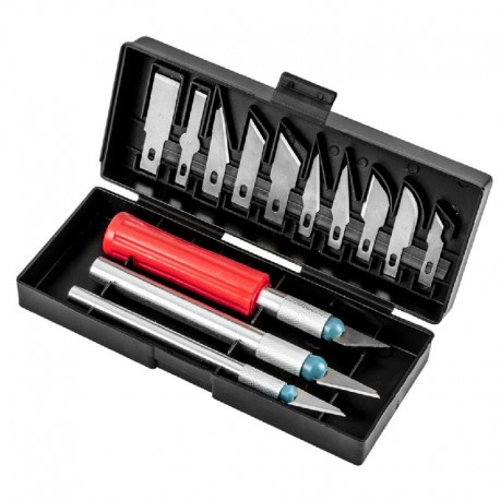 COLTELLI TAGLIABALSA 13 LAME SET. 3 PZ.
