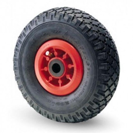 RUOTE PNEUMATICHE X CARRELLI CON CUSCINETTO