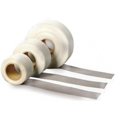 RETE ADESIVA CM 5 IN ROTOLI X GIUNTURE E CARTONGESSO