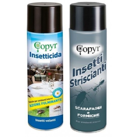 SPRAY INSETTICIDA INSETTI VOLANTI