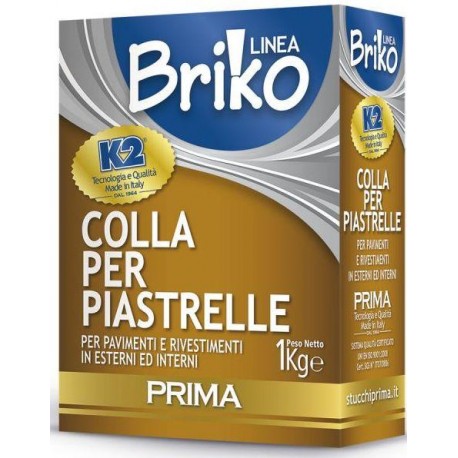 COLLANTE PER PIASTRELLE K2 BRIKO KG.1