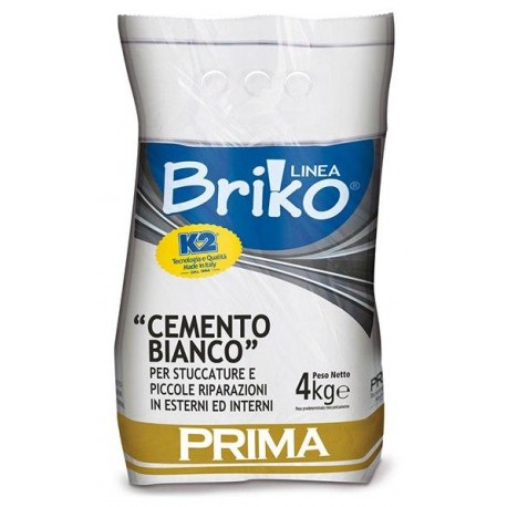 CEMENTO BIANCO       K2 BRIKO KG.4