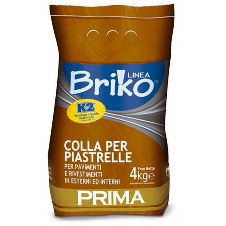 COLLANTE X PIASTRELLE K2 BRIKO KG.4
