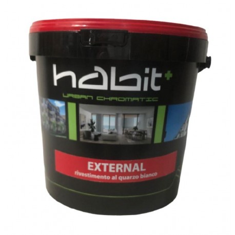 IDROPITTURA HABIT EXTERNAL+ QUARZO