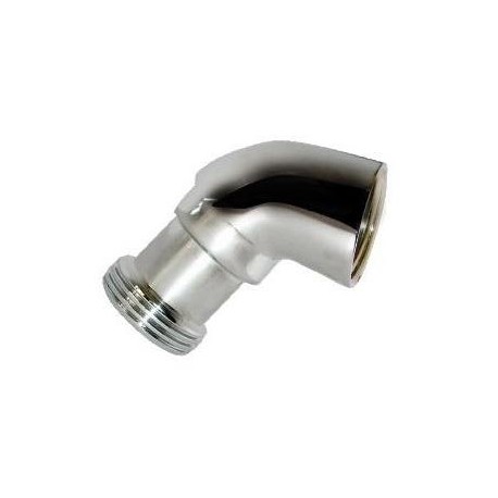 CURVETTA OTTONE CROMATO X DOCCETTE