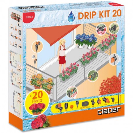 KIT MICROIRRIGAZIONE X 20 VASI